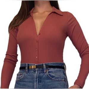 Brand new Wilfred bodysuit with buttons